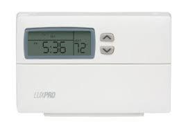 lux, luxpro, programmable thermostat, lux thermostat